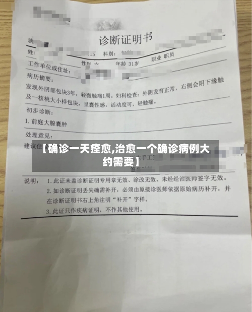 【确诊一天痊愈,治愈一个确诊病例大约需要】-第2张图片