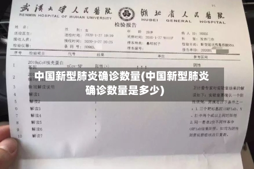 中国新型肺炎确诊数量(中国新型肺炎确诊数量是多少)-第2张图片