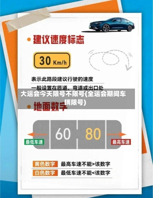 大运会今天限号不限号(全运会期间车辆限号)