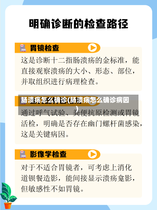 肠溃疡怎么确诊(肠溃疡怎么确诊病因)-第3张图片
