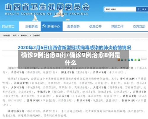 确诊9例治愈8例/确诊9例治愈8例是什么-第2张图片