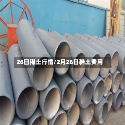 26日稀土行情/2月26日稀土费用-第2张图片