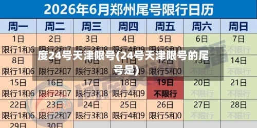 度24号天津限号(24号天津限号的尾号是)-第2张图片