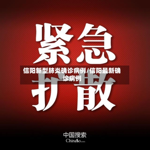 信阳新型肺炎确诊病例/信阳最新确诊病例-第3张图片