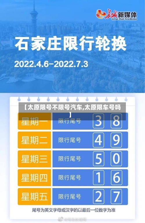 【太原限号不限号汽车,太原限车号吗】-第2张图片
