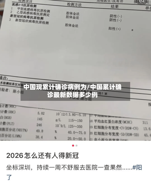 中国现累计确诊病例为/中国累计确诊最新数据多少例-第2张图片