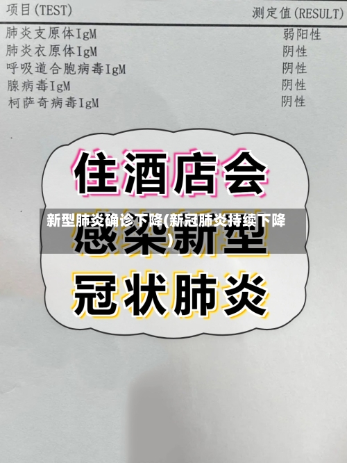新型肺炎确诊下降(新冠肺炎持续下降)