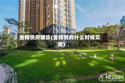 金辉悦府确诊(金辉悦府什么时候交房)