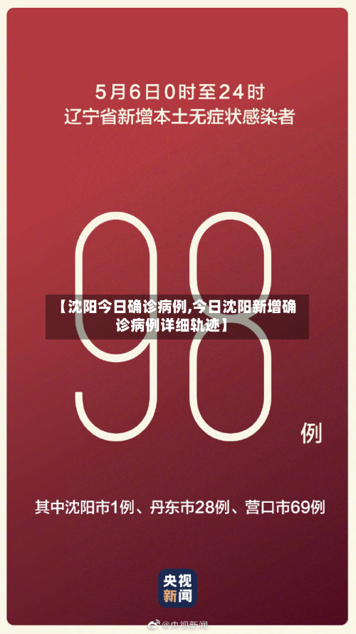 【沈阳今日确诊病例,今日沈阳新增确诊病例详细轨迹】-第2张图片