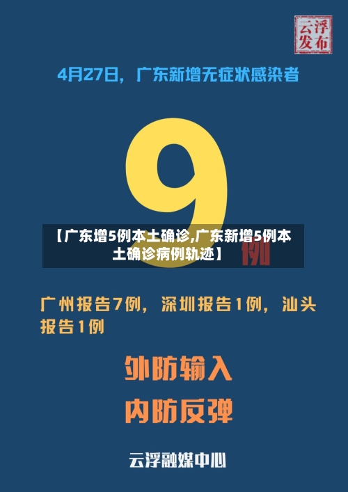 【广东增5例本土确诊,广东新增5例本土确诊病例轨迹】-第2张图片